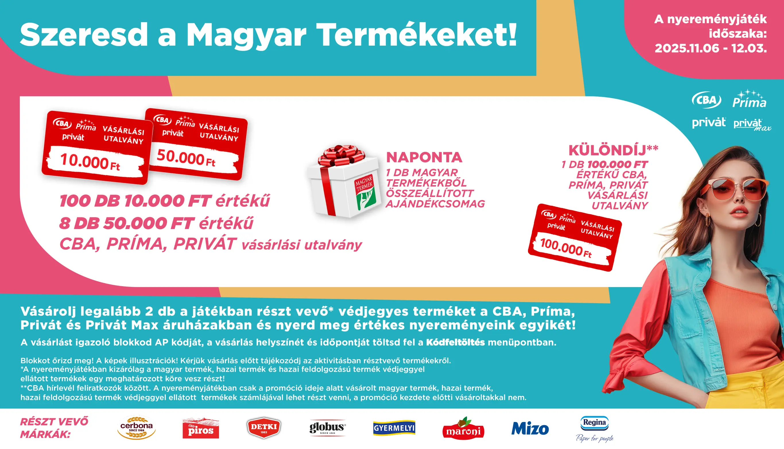 A promóció plakátképe.